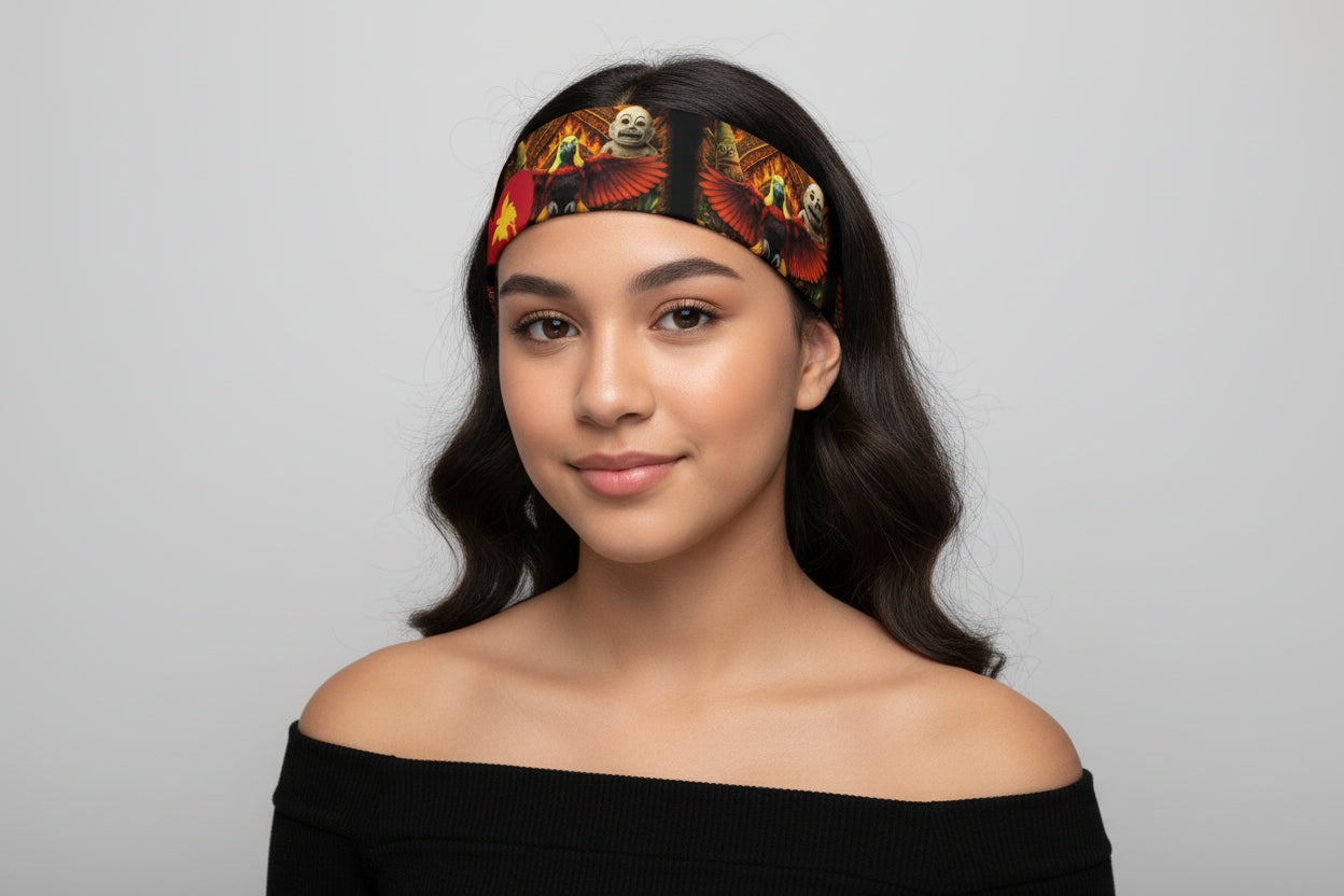 Shop now this latest Designs Headband and Let's celebrate the Our PNG Day .