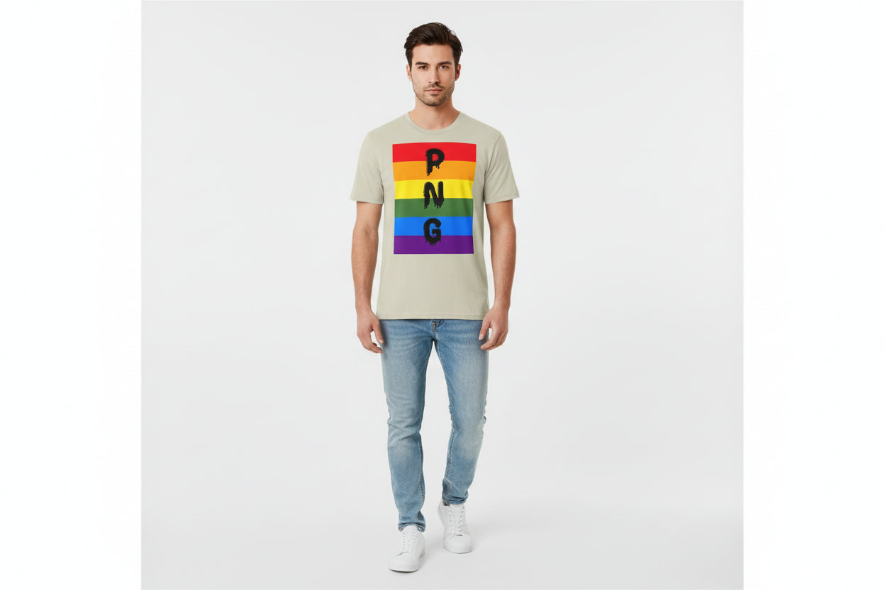 Latest PNG design Tee , Let us celebrate our Pride Together 